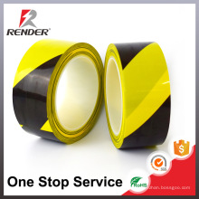 China Manufacturer Applicator Cable Advertência Adhesive Tape PVC Pipe Wrapping Floor Marking Tape